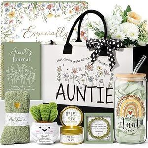 Aunt Gifts From Niece Nephew, Mothers Day Aunt Birthday Gifts For Auntie, Best